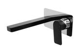 Cosmopolitan Wall Basin Set Chrome, Matte Black & Chrome, Matte Black (Electroplated)